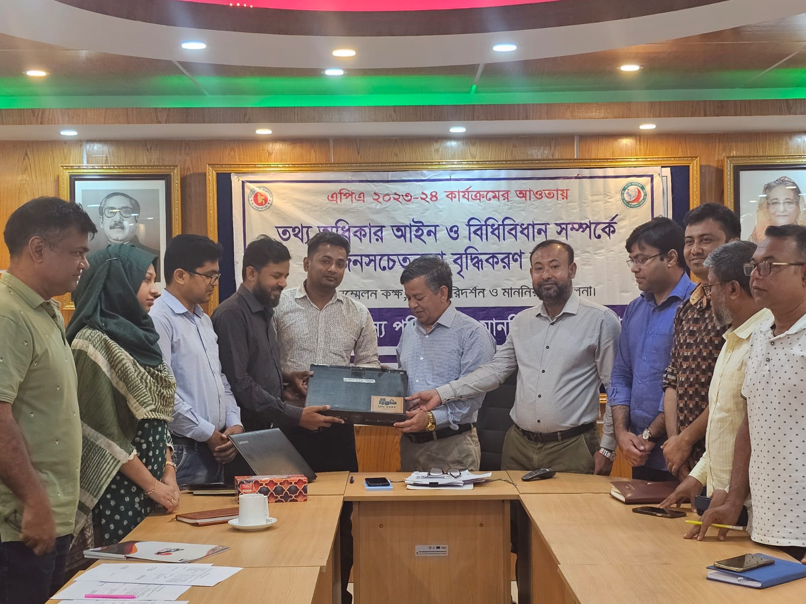 BTF Handed Over System Hardware/ Device to DoF FIQC Khulna