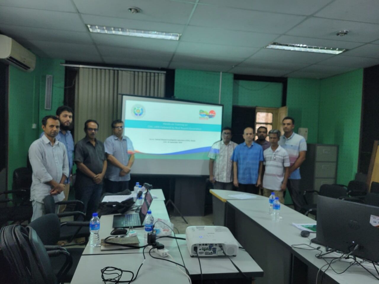 BT Organized Hands-on Training on CDIL LIMS followed by Real Report Generation through the System